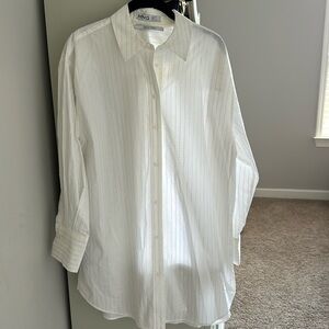 Mango Selection sequin shirt dress